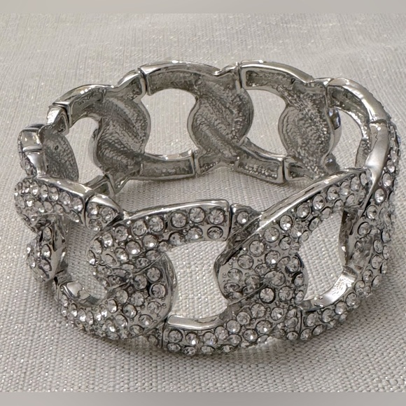đź’ŽPick 2/$7đź’Ž NEW Rhinestone adjustable Rhinestone Bracelet - Picture 1 of 5